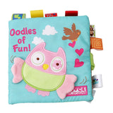Animal Style Baby fabric book rattles toy