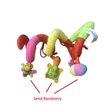 Soft Infant Crib Bed Stroller Toy Spiral Baby Toys