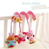 Soft Infant Crib Bed Stroller Toy Spiral Baby Toys