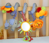 Soft Infant Crib Bed Stroller Toy Spiral Baby Toys