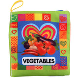 Animal Style Baby fabric book rattles toy