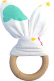 Safe Organic Wood Teething Ring