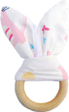 Safe Organic Wood Teething Ring