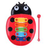 Five-Tone Lady Bug Piano Music Toy Baby