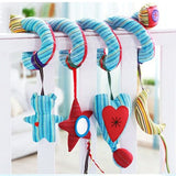 Soft Infant Crib Bed Stroller Toy Spiral Baby Toys