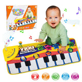 Large Baby Musical Carpet Keyboard Playmat Music Play