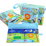 Baby Toys Cloth Books Stereoscopic Animals
