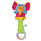 New Design Plush Baby Toy Animal Hand Bell