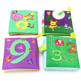 4 Style Baby Toys Soft Cloth Books