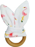 Safe Organic Wood Teething Ring