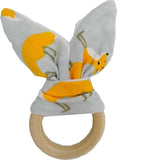 Safe Organic Wood Teething Ring