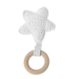 1 pc wooden star shaped teether
