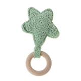 1 pc wooden star shaped teether