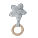 1 pc wooden star shaped teether