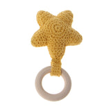 1 pc wooden star shaped teether