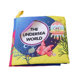 10pages Baby Rattles Soft Animal Cloth Book