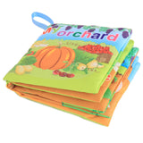 10pages Baby Rattles Soft Animal Cloth Book
