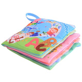 10pages Baby Rattles Soft Animal Cloth Book