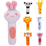 Baby Cute Rattles Toys Cute Stuffed Handbells
