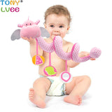 Soft Infant Crib Bed Stroller Toy Spiral Baby Toys