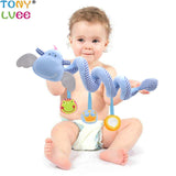 Soft Infant Crib Bed Stroller Toy Spiral Baby Toys