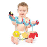 Soft Infant Crib Bed Stroller Toy Spiral Baby Toys