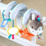 Soft Infant Crib Bed Stroller Toy Spiral Baby Toys