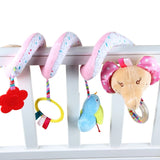 Soft Infant Crib Bed Stroller Toy Spiral Baby Toys