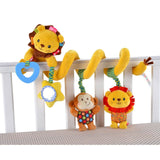 Soft Infant Crib Bed Stroller Toy Spiral Baby Toys