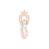 1PC shaped teether bracelet wood