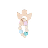 1PC shaped teether bracelet wood