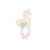 1PC shaped teether bracelet wood