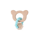 1PC shaped teether bracelet wood