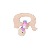 1PC shaped teether bracelet wood