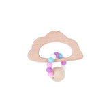 1PC shaped teether bracelet wood