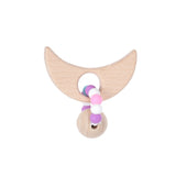 1PC shaped teether bracelet wood