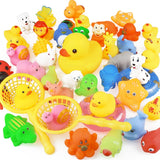 15PCS/Bag Bath Toy Animals Swimming Water Toys