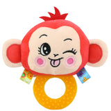 Animal Hand Bells Teether Rattle toys baby