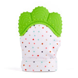 Multicolor Silicon Teething Glove