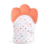 Multicolor Silicon Teething Glove
