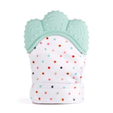 Multicolor Silicon Teething Glove