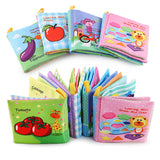 Baby Rattles Mobiles Toy Soft Animal Cloth Book