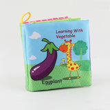 Baby Rattles Mobiles Toy Soft Animal Cloth Book