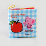 Baby Rattles Mobiles Toy Soft Animal Cloth Book