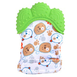 Multicolor Silicon Teething Glove