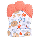 Multicolor Silicon Teething Glove