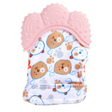 Multicolor Silicon Teething Glove