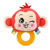 New Design Plush Baby Toy Animal Hand Bell