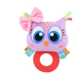 New Design Plush Baby Toy Animal Hand Bell