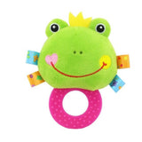 New Design Plush Baby Toy Animal Hand Bell